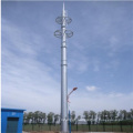 220kv Galvanized Power Transmission Electrical Steel Tubular Tower Pole